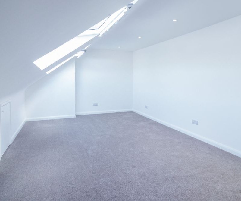 open plan bedroom - loft conversion