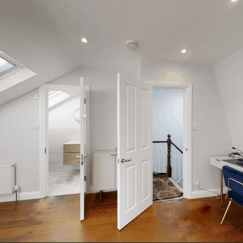 Office Space Created By A Loft Conversion